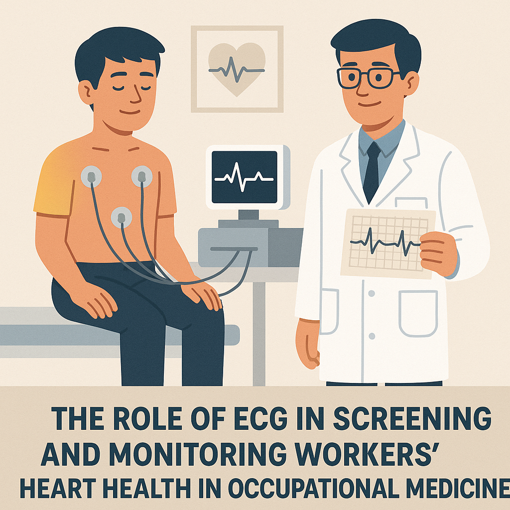 نقش نوار قلب (ECG) در غربالگری و پایش سلامت قلب کارگران در طب کار